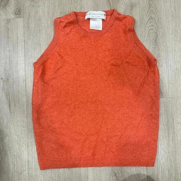 Vintage clan Douglas Cashmere Sweater Vest size small - Picture 1 of 5